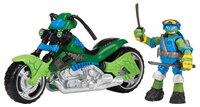 Игровой набор Playmates TOYS TMNT Mutations Мотоцикл-квадрокоптер с фигуркой Лео 94262