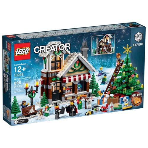 Конструктор LEGO Creator 10249 Зимний магазин игрушек, 898 дет. lego® creator expert 10259 зимний вокзал