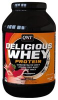 Протеин QNT Delicious Whey Protein (1 кг) клубника