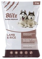 Корм для собак Blitz Adult Dog Lamb & Rice All Breeds dry (3 кг)