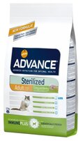 Корм для кошек Advance (10 кг) Cat Sterilized индейка и ячмень