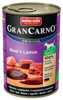 Корм для собак Animonda GranCarno Original Adult для собак с говядиной и ягненком (0.4 кг) 3 шт.