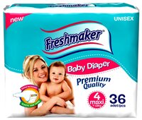 Freshmaker подгузники 4 (7-18 кг) 36 шт.