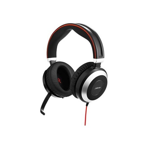 фото Компьютерная гарнитура jabra evolve 80 ms stereo черный