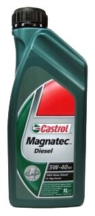 Синтетическое моторное масло Castrol Magnatec Diesel 5W-40 B4