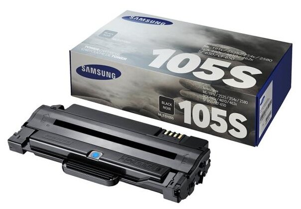 Картридж Samsung MLT-D105S, 1500 стр, черный