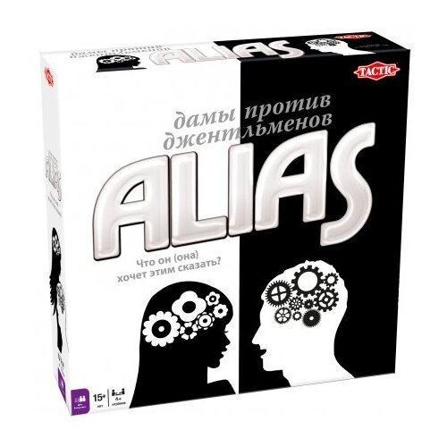 фото Настольная игра TACTIC ALIAS. Дамы против джентельменов