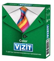 Презервативы Vizit Color 12 шт.