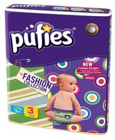 Pufies подгузники Fashion Collection 3 (4-9 кг) 78 шт.