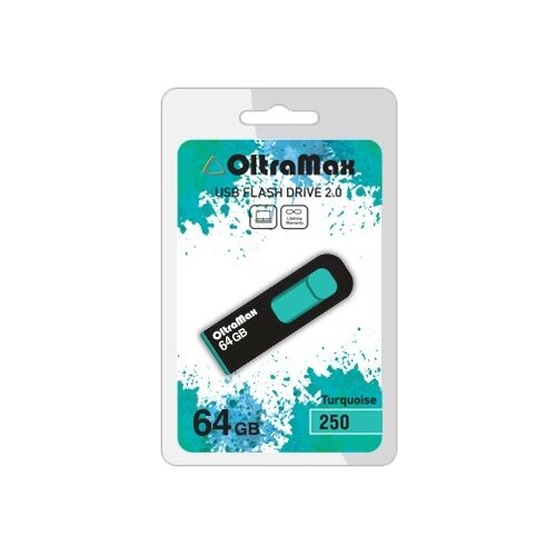 фото Флешка oltramax 250 64gb turquoise