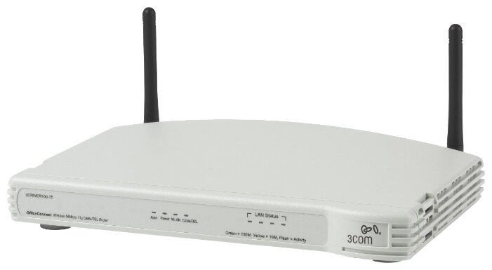 Wi-Fi роутер 3COM OfficeConnect Wireless 54 Mbps 11g Cable/DSL Router