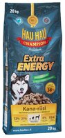 Корм для собак Hau-Hau Champion Extra Energy (20 кг) шт.