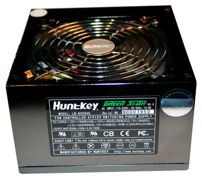 Alimentation ATX HuntKey LW-6500HGP - 500W