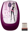 Беспроводная мышь Cirkuit Planet CPL-MW1113 Elle Passion Pink USB