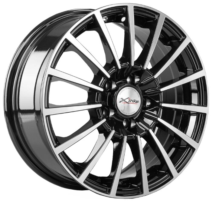 R15 5x112 6,5J ET45 D57,1 X'trike X-106 BK/FP