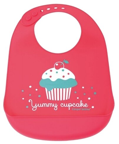 Canpol Babies Нагрудник Silicone bib