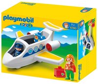 Набор с элементами конструктора Playmobil 1-2-3 6780 Пассажирский лайнер