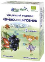 Чай Fleur Alpine Черника и шиповник, с 5 месяцев 20 шт.