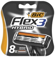 Сменные лезвия Bic Flex 3 Hybrid 4 шт.