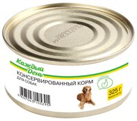 Корм для собак Каждый День Консервы для собак с курицей (0.325 кг) 1 шт.