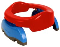 Potette Plus горшок 2 in 1 Portable Potty & Trainer Seat темно-зеленый/черный