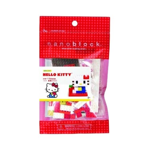 Блочный конструктор Nanoblock Hello Kitty