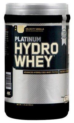 Протеин Optimum Nutrition Platinum Hydrowhey гидролизат 794г, ванильная скорость