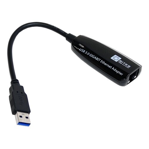 Сетевая карта 5bites UA3-45-01BK USB3.0,RJ45 1G,black