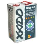 Моторное масло XADO Atomic Oil 10W-40 CI-4 Diesel 4 л - изображение