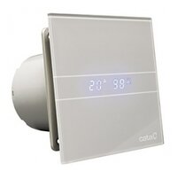 Вытяжной вентилятор CATA E-100 GSTH, серый 8 Вт