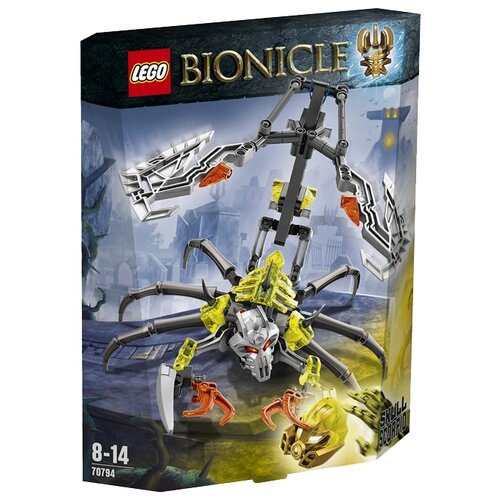 фото Lego bionicle конструктор череп скорпион 70794