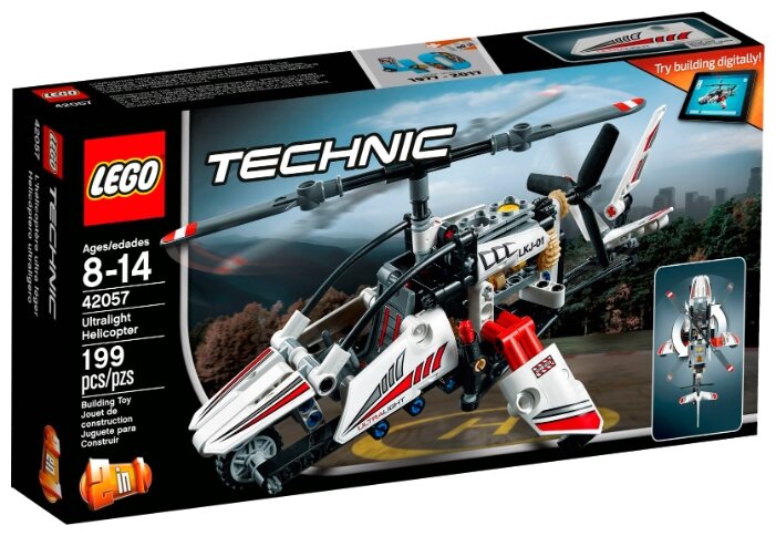 Конструктор LEGO Technic 42057 Сверхлёгкий вертолёт