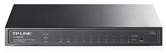 Коммутатор PoE TP-LINK TL-SG2210P 8x10/100/1000 PoE (53W), 2xSFP, Smart