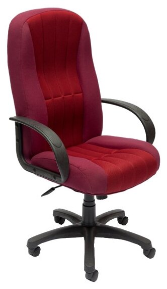 Кресло TetChair СН833 ткань, бордо, NF 2604/13 (сетка)