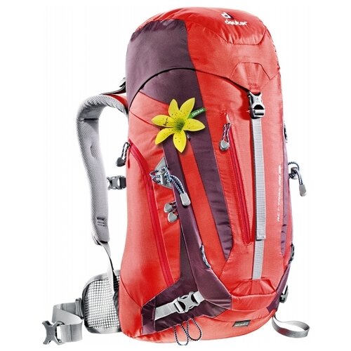 фото Трекинговый рюкзак deuter act trail sl 28, fire/aubergine