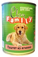 Корм для собак CLAN Family Паштет из ягнёнка для собак (0.340 кг) 1 шт.