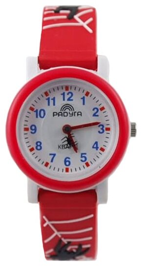 Наручные детские часы для мальчиков Радуга 102-1 красный человек-паук. 