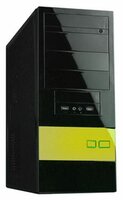 Компьютерный корпус 3Cott 2008 350W Black/yellow