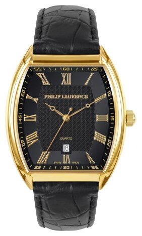 Наручные часы Philip Laurence Basic PG257GS1-17B, черный, золотой