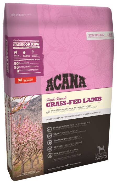 Корм для собак Acana Grass-Fed Lamb