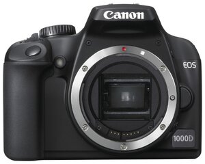 Фотоаппарат Canon EOS 1000D body, черный