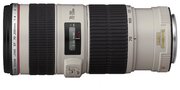 Объектив Canon EF 70-200mm f/4L IS USM, черный/белый