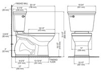 Унитаз American Standard Retrospect 212AA.104