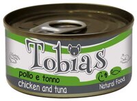 Корм для собак Tobias Chicken and Tuna (0.085 кг) 12 шт.