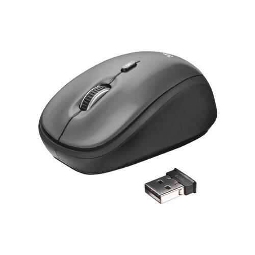 Мышь Trust Yvi Wireless Mini Mouse Black USB