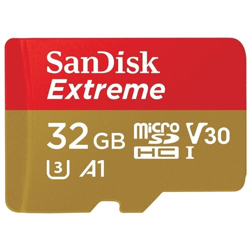 фото Карта памяти SanDisk Extreme microSDHC Class 10 UHS Class 3 V30 A1 32GB