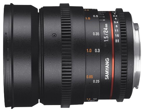 Объектив Samyang 24mm T1.5 ED AS UMC VDSLR II Nikon F