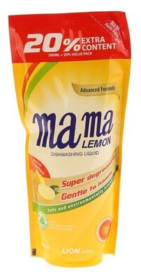 Mama Lemon Жидкость для мытья посуды Lemon gold