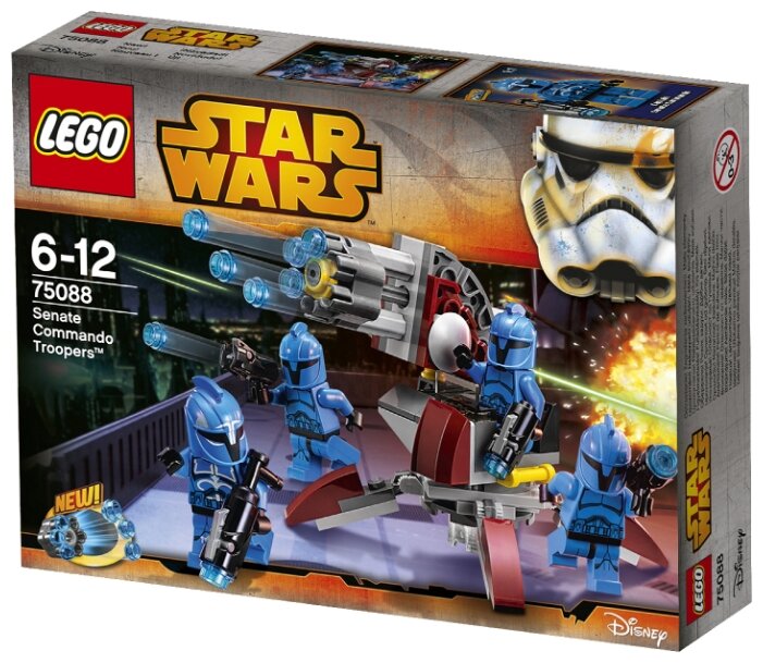 LEGO Star Wars Конструктор Элитное подразделение коммандос Сената 75088