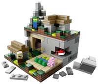 Конструктор LEGO Minecraft 21105 Микромир: деревня